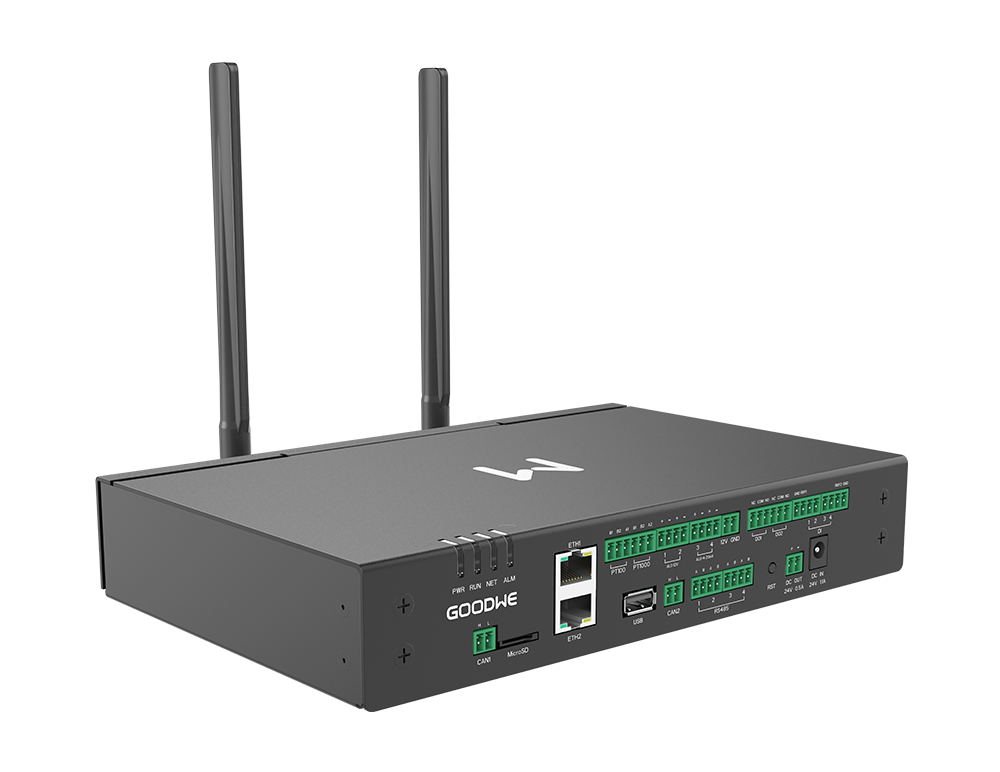 EZlogger3000C - Phụ kiện của biến tần Goodwe, thiết bị ghi và truyền dữ liệu thông minh, hỗ trợ kết nối truyền thông giữa nhiều inverter EzLogger3000C